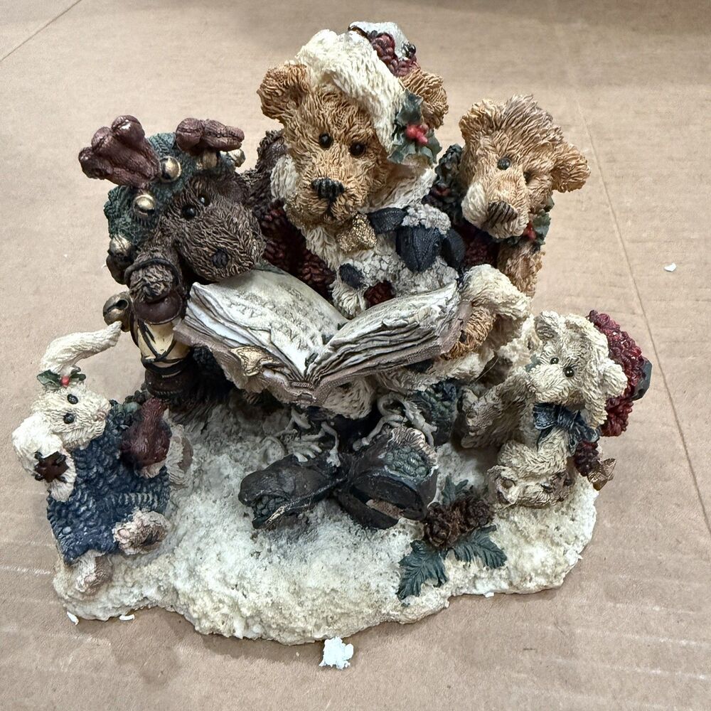 Boyds Bears Grenville The Storyteller Figurine 2265 1995 Limited Edition 5184 D7
